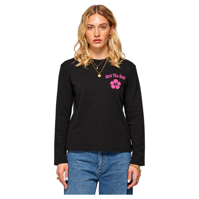 Bloom Longsleeve, gedragen, voorkant